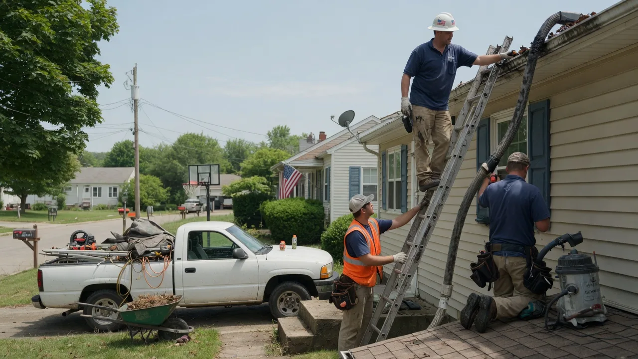 Gutter Installation in Sidman, PA near me